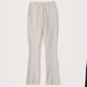 Abercrombie Split-Hem Tailored Slim Straight Pants